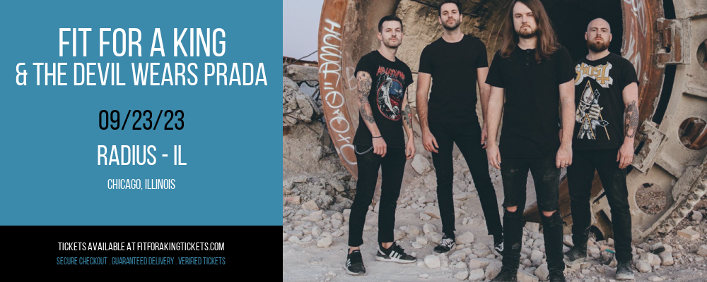 Fit For A King & The Devil Wears Prada at Fit For A King Tickets