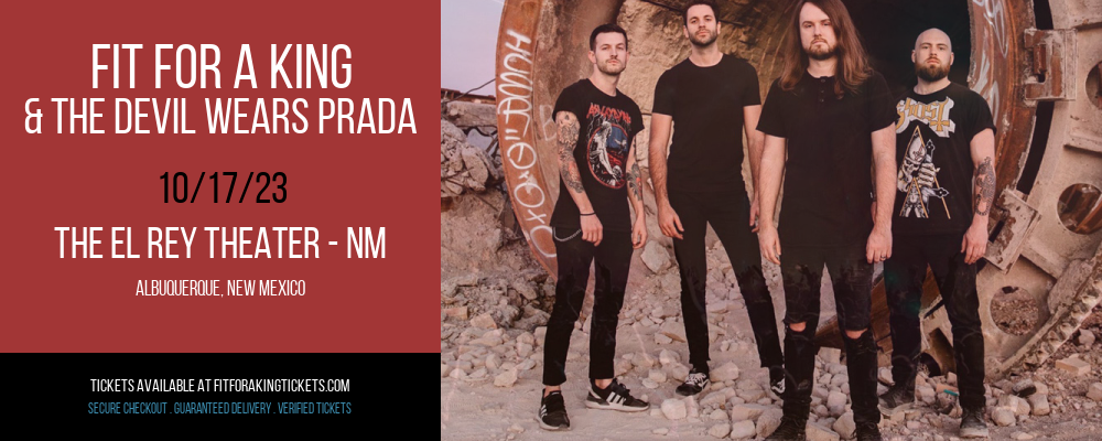 Fit For A King & The Devil Wears Prada at The El Rey Theater - NM at The El Rey Theater - NM