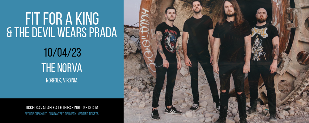 Fit For A King & The Devil Wears Prada at The Norva at The Norva