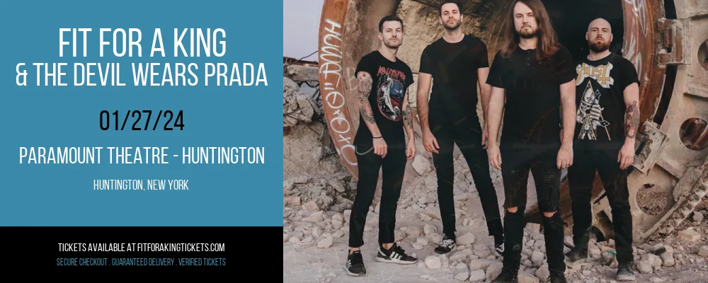 Fit For A King & The Devil Wears Prada at Paramount Theatre at Paramount Theatre